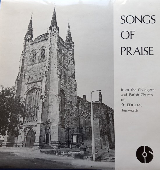 black and white image of St Editha's Church